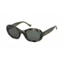 NINA RICCI Gafas de sol de mujer SNR321520P66 Havana marrón montura de acetato lentes grises degradadas 52mm