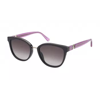 NINA RICCI Gafas de sol mujer SNR3585401CK - Montura acetato negra, lentes gris degradado, 54/19/140 mm