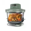 Ninja AS090EUGN Freidora de Aire 5 en 1 XL Glass Air Fryer Crispi Pro, 5,7 l, 2050 W, Verde Musgo