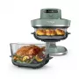 Ninja AS090EUGN Freidora de Aire 5 en 1 XL Glass Air Fryer Crispi Pro, 5,7 l, 2050 W, Verde Musgo