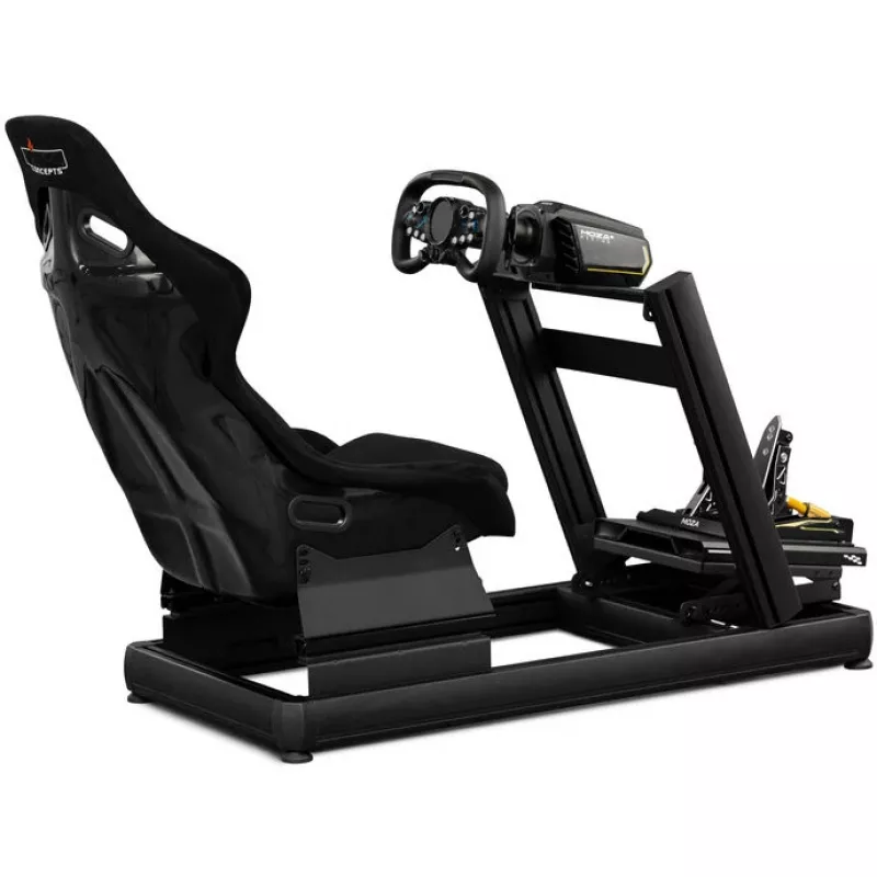 Nitro Concepts Kit de montaje con deslizador y soporte para asiento bucket negro
