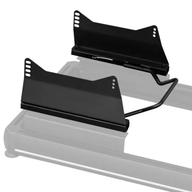 Nitro Concepts Kit de montaje con deslizador y soporte para asiento bucket negro