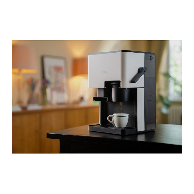 NIVONA Cube 4102 máquina de espresso, blanco crema