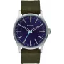 NIXON Sentry 38 Reloj de mujer A377-2302-00 Oro rosa Acero inoxidable Indigo Piel