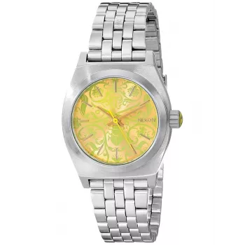 NIXON Small Time Teller Reloj de mujer A399-1898-00 27mm Oro rosa Acero inoxidable