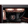 Noctua NL-LC1-24 Disipador de CPU de aire de perfil bajo para AMD AM4 (Ryzen) - negro/marrón