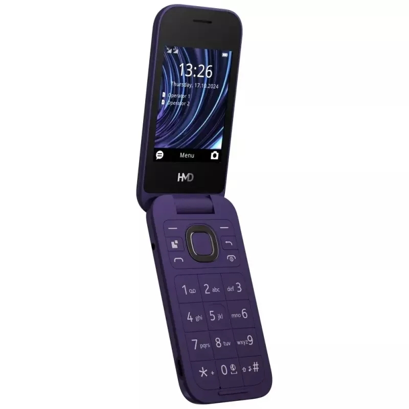 Nokia 2660 Flip TA-1711 DS Purple teléfono móvil 4G