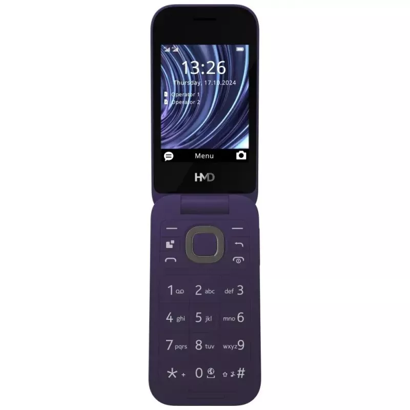 Nokia 2660 Flip TA-1711 DS Purple teléfono móvil 4G