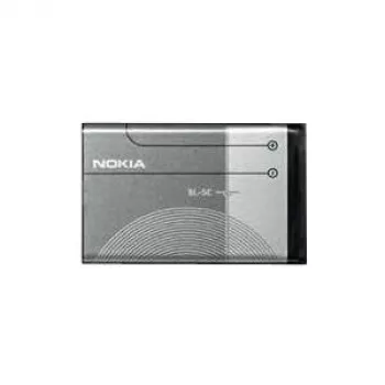Nokia BL-5C Batería de Li-Ion 850 mAh para Nokia 10X, 111, 12XX, 130, 16XX, 1800, 20X, 215, 222, 27XX, 31XX, C1, C2, X2, Asha 20X
