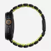 Correa NOMAD Stratos Band - correa de titanio para Apple Watch 49mm con FKM (Black Titanium, Volt FKM)