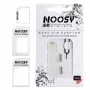 Noosy NS-SIM-WH Kit adaptador de tarjeta SIM blanco (Nano/Micro a Micro/Estándar, 3 adaptadores + extractor)
