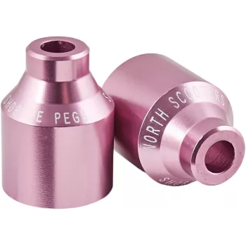 North Shortie Pro Scooter peg - negro anodizado 50 mm (par)