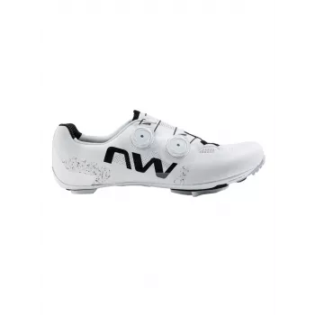 Zapatillas de ciclismo de carretera Northwave Extreme X blancas EU 45