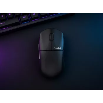 Nubi ratón NM1 inalámbrico Negro