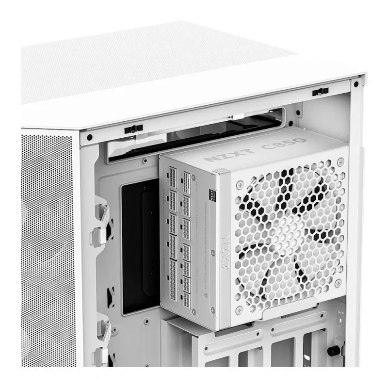 NZXT C850 Gold ATX 3.1 Fuente de alimentación totalmente modular - 850W, 80 PLUS Gold, Blanco