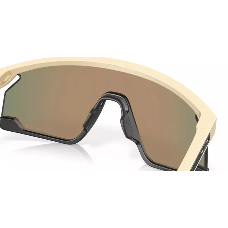 Oakley Bxtr Gafas de sol Shield Wrap-Around Negro Mate Prizm Negro