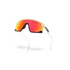Oakley Bxtr Gafas de sol Shield Wrap-Around Negro Mate Prizm Negro