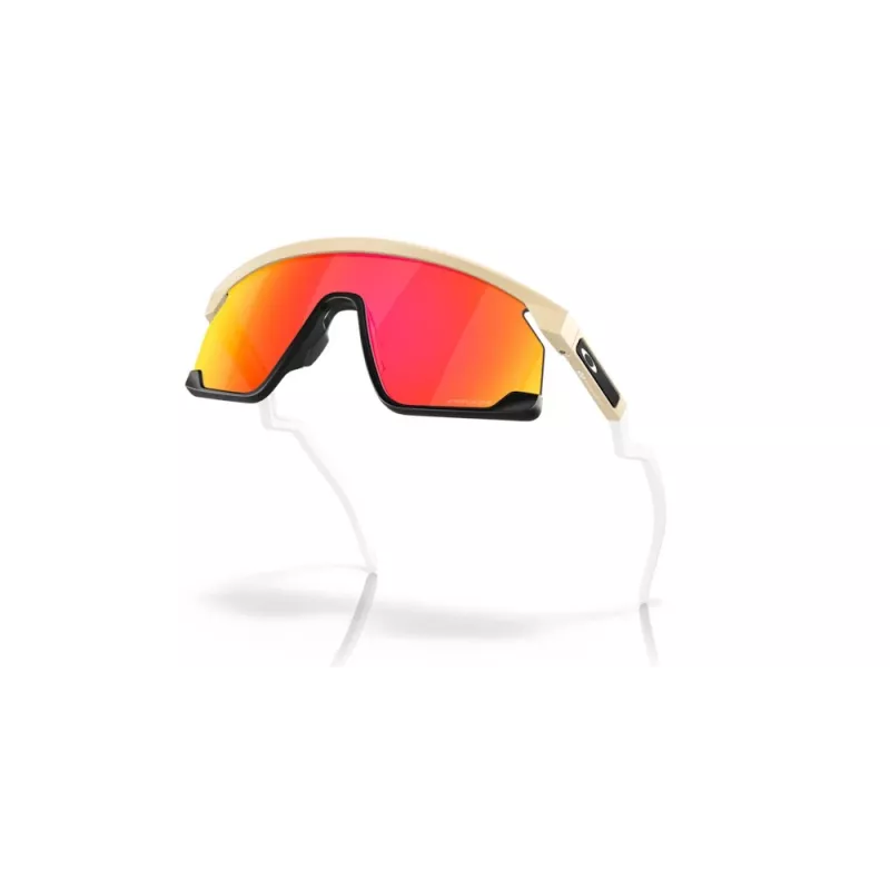 Oakley Bxtr Gafas de sol Shield Wrap-Around Negro Mate Prizm Negro