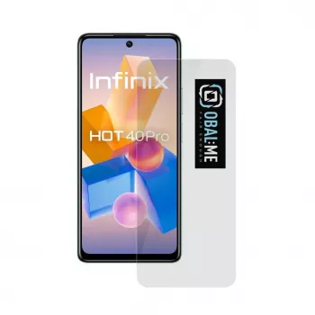 OBAL:ME Protector de Pantalla de Cristal 2.5D para Infinix Hot 40 Pro Transparente