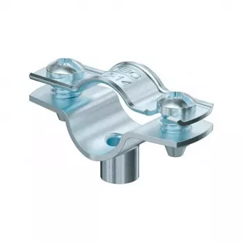 OBO ASG 732 14 G abrazadera de distancia con conexión roscada M6, 12-14mm, acero, galvanizado electrolíticamente