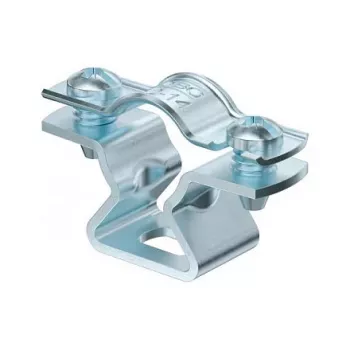 OBO ASL 733 14 G abrazadera distanciadora con ranura ovalada 12-14 mm acero galvanizado