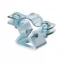 OBO ASL 733 14 G abrazadera distanciadora con ranura ovalada 12-14 mm acero galvanizado