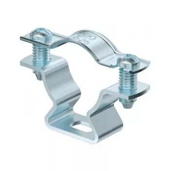 OBO ASL 733 25 G abrazadera de distancia con ranura ovalada, 20-25 mm, acero cincado electrolíticamente