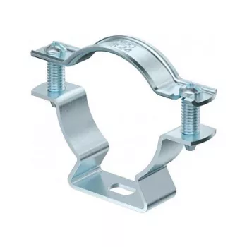 OBO ASL 733 44 G abrazadera de distancia con ranura ovalada, 36-44 mm, acero cincado electrolíticamente
