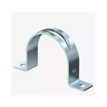 OBO BETTERMANN 605 50 G Abrazadera de tubo de dos piezas 50mm acero galvanizado