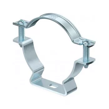 OBO BETTERMANN ASL 733 63 G Abrazadera de distancia, 53-63 mm, agujero ovalado, acero galvanizado en caliente (1362788)