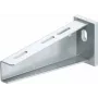 OBO Bettermann AW 55 31 Soporte de pared/mástil, saliente 310mm, acero, galvanizado en caliente, con placa superior 6418570