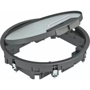 OBO Bettermann GESR7 10U módulo de montaje universal, negro 7405452