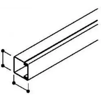 Canaleta de cables OBO BETTERMANN LKM 40040 40x40mm acero galvanizado 2m 6246990