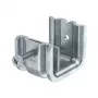 OBO BETTERMANN SSP 20-40 M8 FT Abrazadera de soporte pesada, acero galvanizado en caliente, espesor de brida 20-40 mm