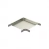 OBO Bettermann TRAY CORNER RS90-60-300 PG 2PCS - Codo horizontal de bandeja de cables de 90°, 60x300mm, acero galvanizado en banda, 2 uds.