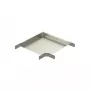 OBO Bettermann TRAY CORNER RS90-60-300 PG 2PCS - Codo horizontal de bandeja de cables de 90°, 60x300mm, acero galvanizado en banda, 2 uds.