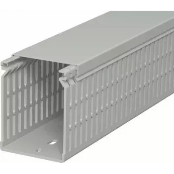 OBO BETTERMANN canal de cableado LK4 N 80x60x2000mm gris PVC ranurado gestión de cables 6178229