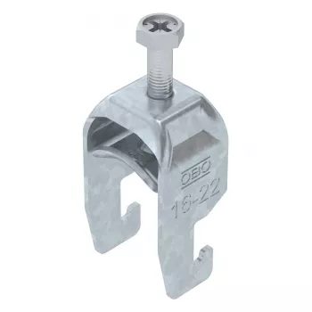 OBO BS-U1-M-22 FT Abrazadera en U 2056 16-22 mm galvanizada en caliente 1186516