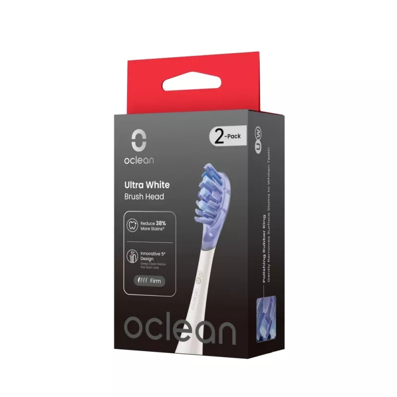 Oclean Ultra White cabezal de cepillo pack de 2 UW03 W02 blanco