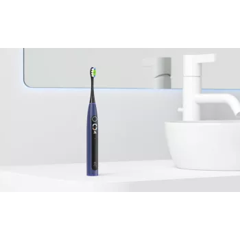 OCLEAN X Lite Set azul cepillo de dientes eléctrico
