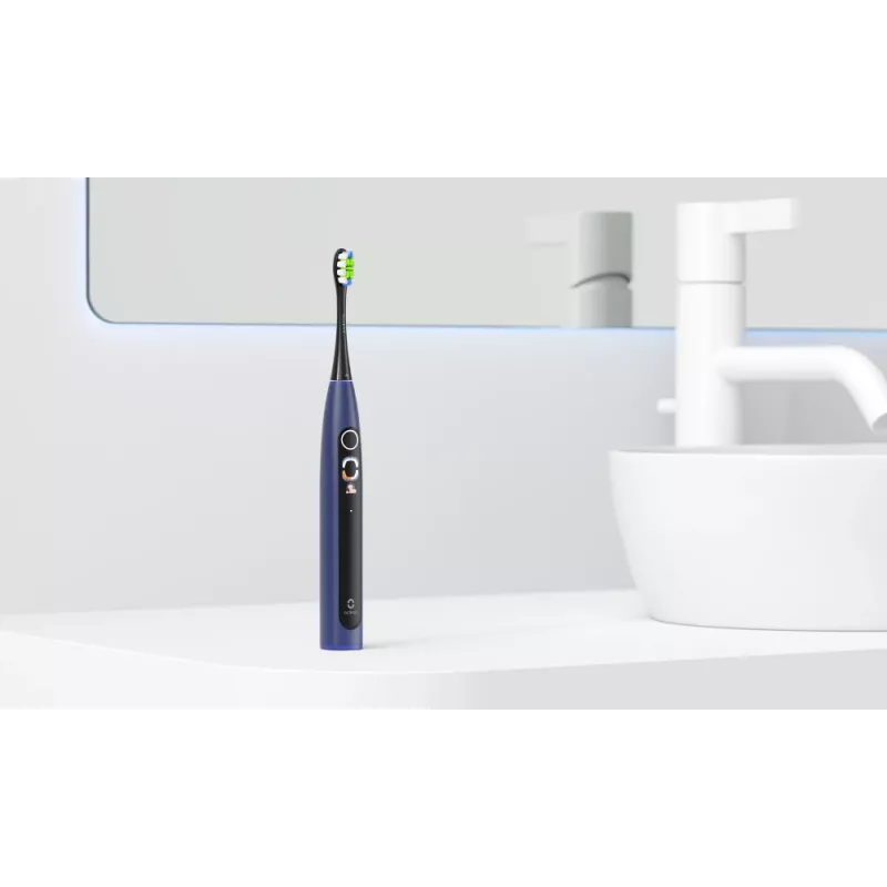 OCLEAN X Lite Set azul cepillo de dientes eléctrico