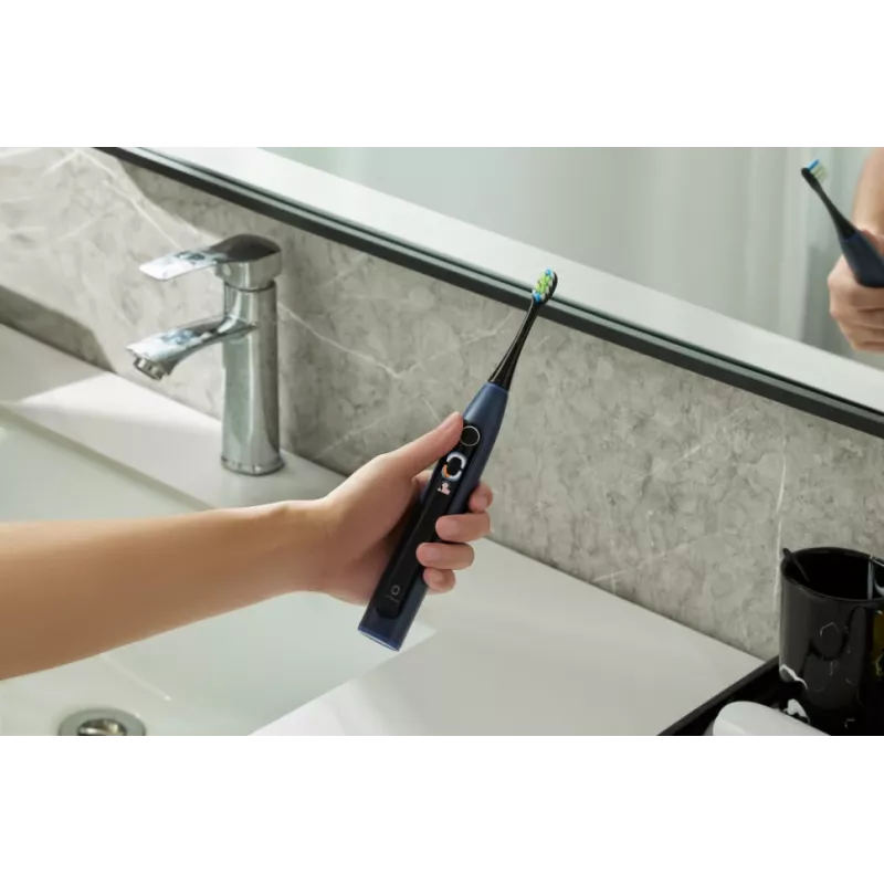OCLEAN X Lite Set azul cepillo de dientes eléctrico
