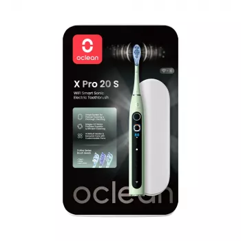 OCLEAN X Pro 20 S cepillo de dientes eléctrico verde