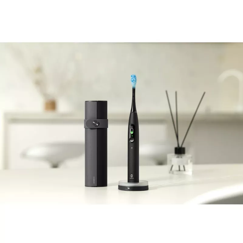 OCLEAN X Ultra 20 S negro cepillo de dientes eléctrico