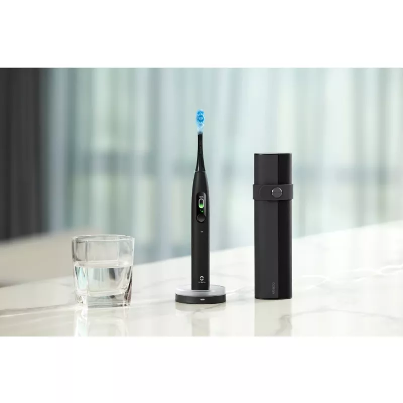 OCLEAN X Ultra 20 S negro cepillo de dientes eléctrico