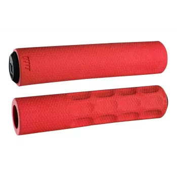 Odi Vapor F-1 Puños - Negro, 130 mm, puños de manillar MTB push-on con compuesto A.I.R.E.