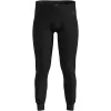 ODLO BL Bottom Pantalón largo de merino, Talla L, Negro