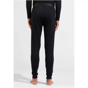 ODLO BL Bottom Pantalón largo de merino, Talla L, Negro