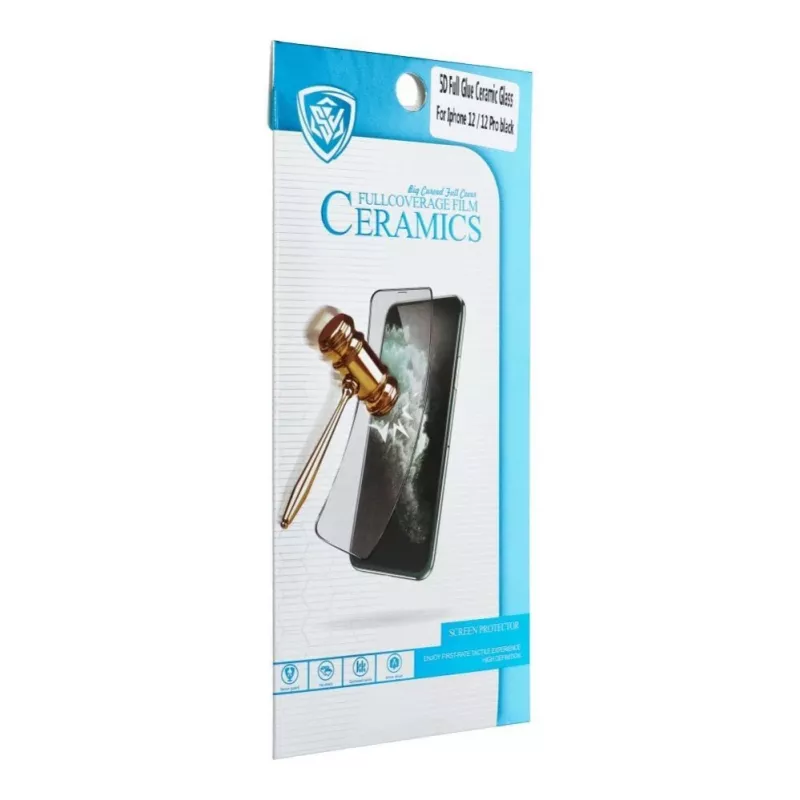 OEM Protector de pantalla de cristal cerámico Full Glue 5D para Samsung Galaxy A26 5G Negro