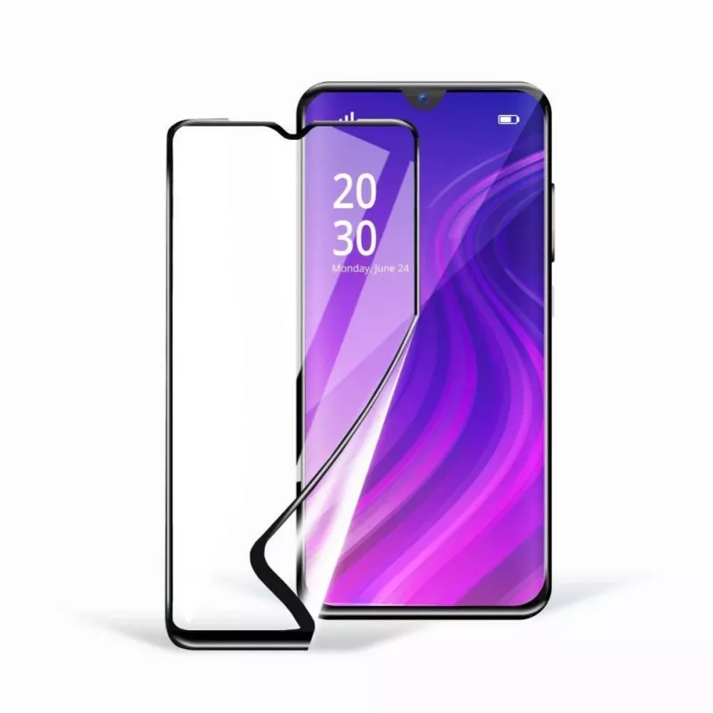 OEM Protector de pantalla de cristal cerámico Full Glue 5D para Samsung Galaxy A26 5G Negro